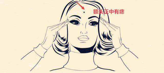 七颗漏财痣男人败财女人败家留不住财一生贫困