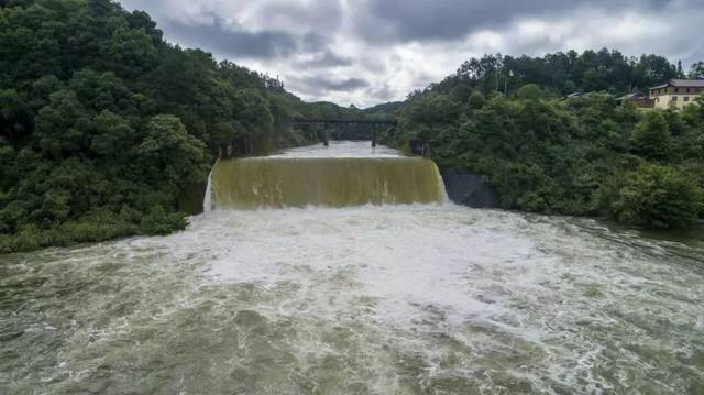 江口水库最新水位图片