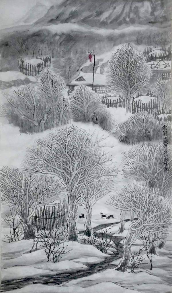 情系黑土 笔耕田园——著名画家杨殿生作品欣赏