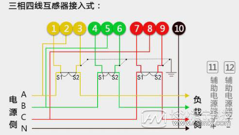 三相四线电表接线图全解 含实物图插图2