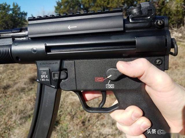 heckler&koch sp5k(9mm)半自动冲锋枪