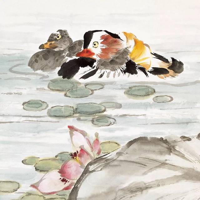 中国杰出的美术教育家,当代著名花鸟画家;萧朗自拜著名画家王雪涛为师