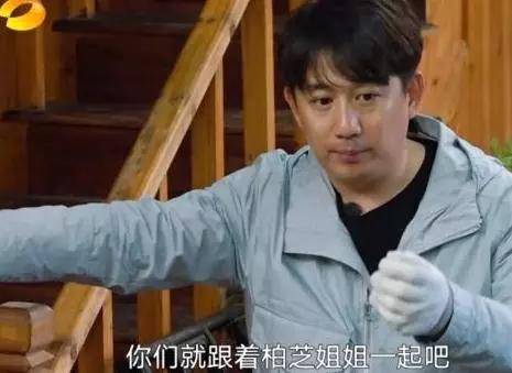 张柏芝和任贤齐去蘑菇屋,黄磊和何炅只对任贤齐寒暄