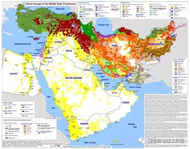 伊朗少数民族分布图图片
