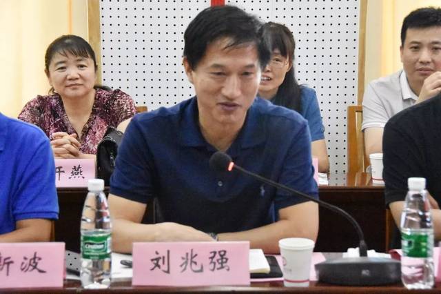 博兴县审计局党组书记,局长刘兆强一行到我局调研交流审计工作