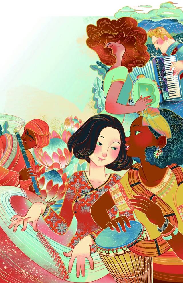 夏天鼓岭不简单!李旻插画展,云端音乐节等你来|送票