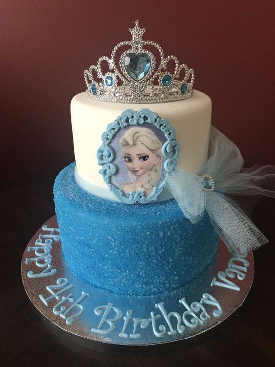 艾莎公主蛋糕合集!女王蛋糕来啦!