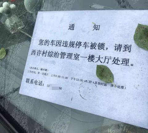 萧山小伙的车因违停被村里上了锁,还罚了款,他想问这合法吗?