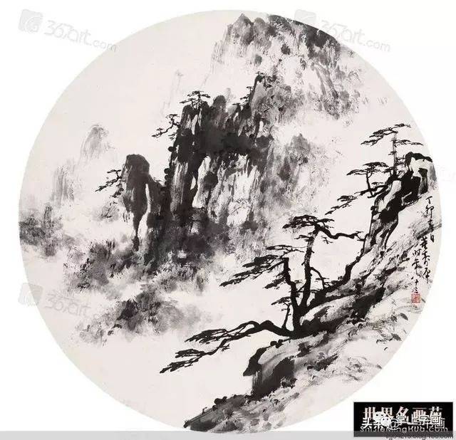董寿平扇面国画作品敬赏_搜狐网