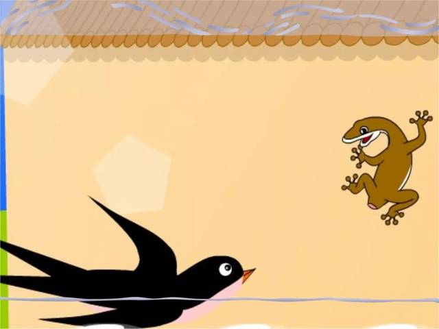 【晨读】小壁虎借尾巴