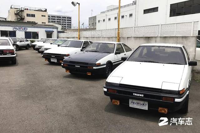 一台ae86竟卖到350万 世界最著名的 豆腐车 专卖店探秘 日本二手车ae86专卖店 Duboot网