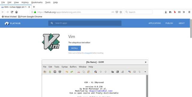 在 AppImage、Flathub 和 Snapcraft 平台上搜索