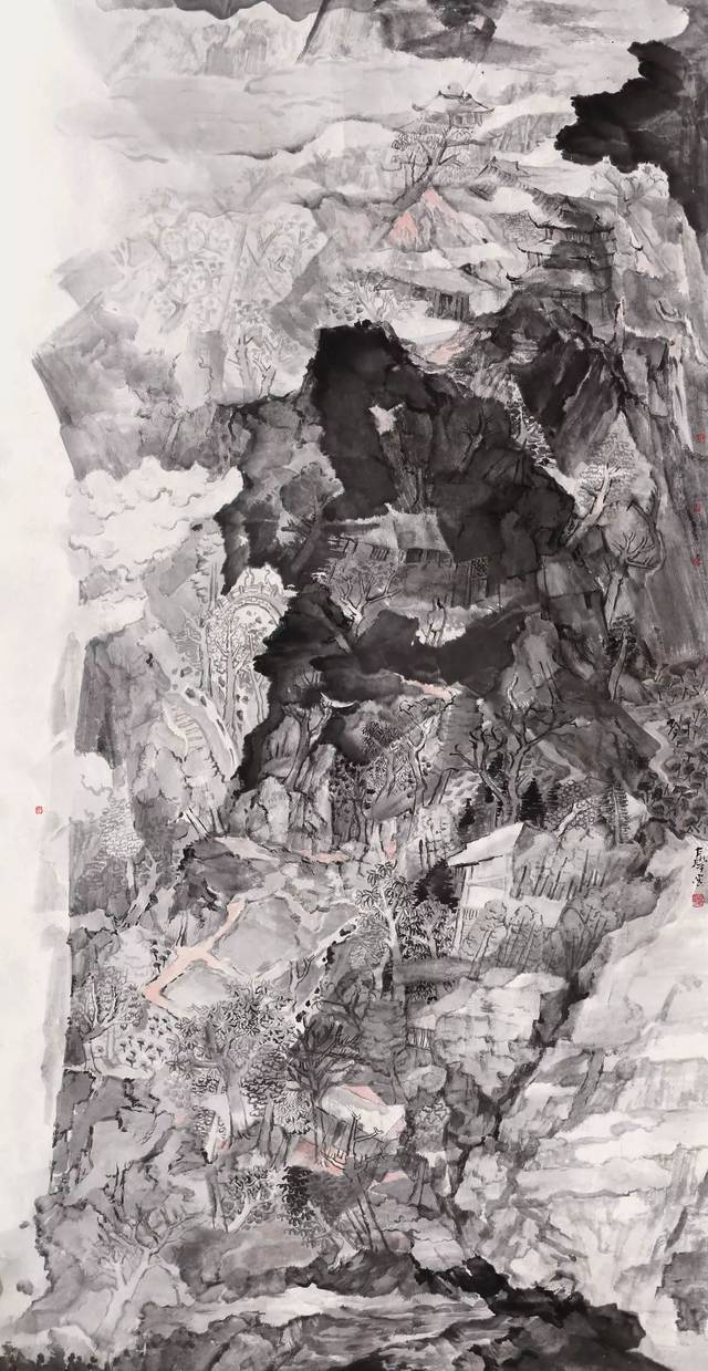 【书画世界】许太学 | 起手落笔 随浓随淡——许太学山水画之浅谈