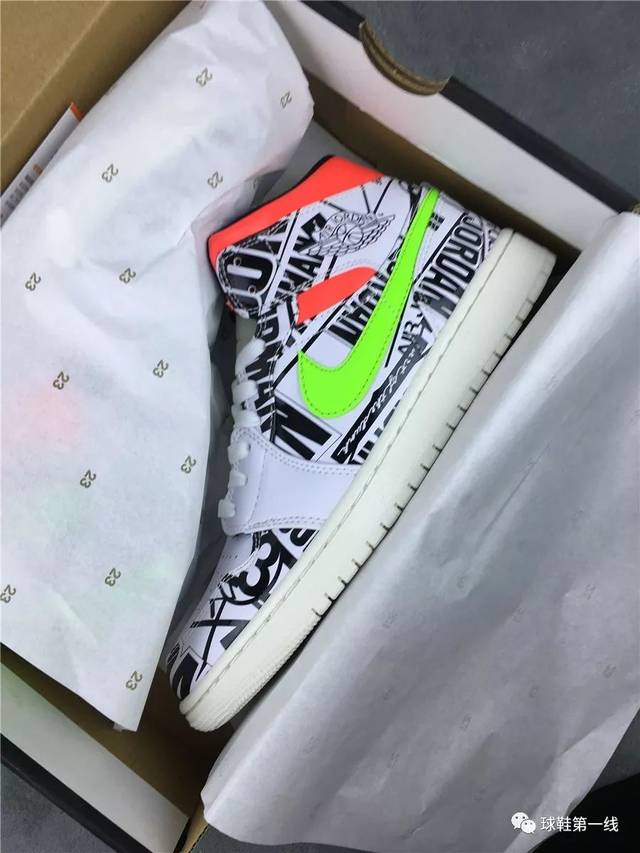 air jordan 1 mid aj1中帮 鸳鸯涂鸦篮球鞋 554724-119air jordan 1