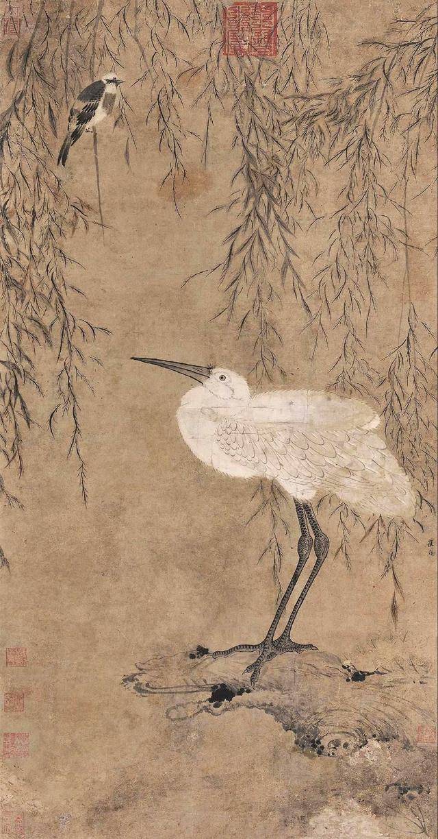 中艺汇赏名画北宋花鸟画风格的破局者崔白作品欣赏