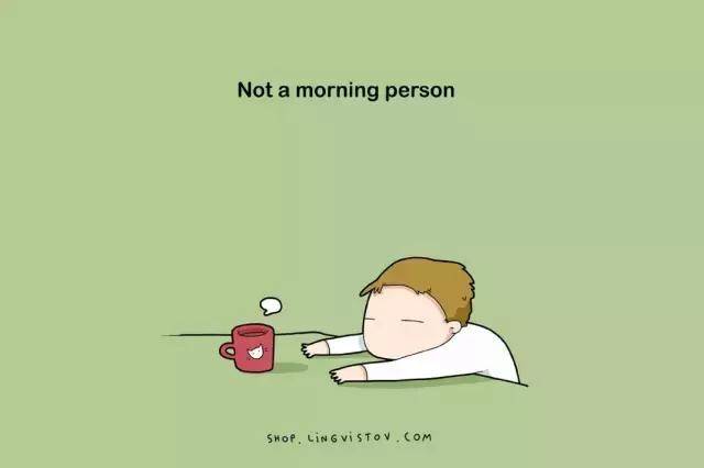 趣味英文漫画:我对睡觉真的很在行