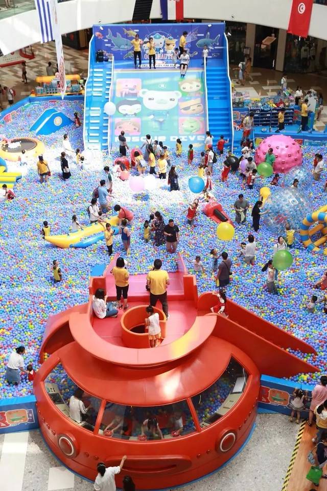 雅安万达宝贝王海底小纵队"移动城堡"给你不一样的亲子游乐盛宴!