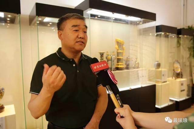 北京非物质文化遗产保护中心书记姜婷婷接受采访