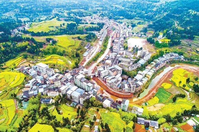 图说四川平昌岳家镇访古