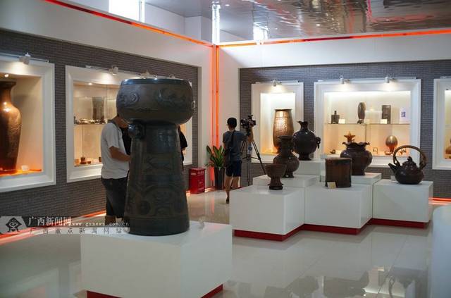 钦州坭兴陶精品馆.(资料图)                     挑战