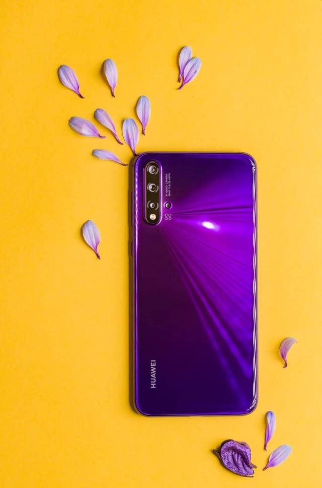 光与影的梦幻演绎:华为nova5 pro仲夏紫点亮盛夏