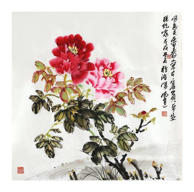 专访中国著名新牡丹画风画家张凤莲:一枝独秀牡丹香