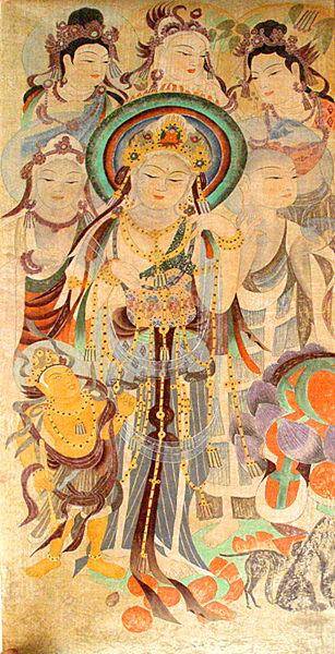 敦煌“美人窟”：菩萨为何穿吊带露脐装_搜狐网