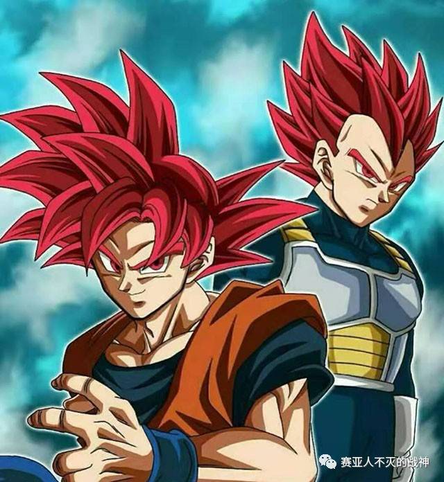 龙珠图集悟空与贝吉塔两个相互激励的好兄弟