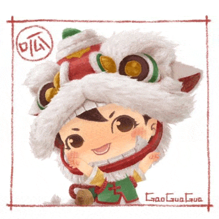 非遗狮头首度亮相小鲁班的头部装备大有来历