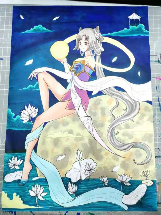 touchmark专刊 | 王者荣耀《嫦娥》史上超详细过程图