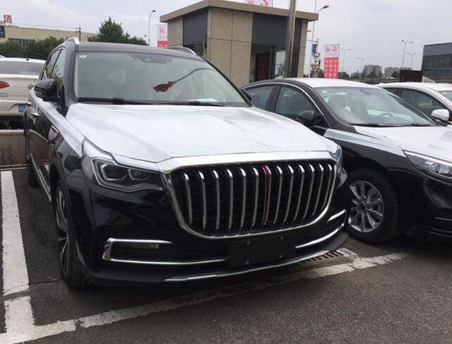 一汽红旗最霸气suv实车到店!