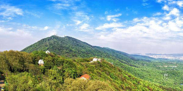 南京紫金山中国首个国家级森林公园中华城中人文第一山