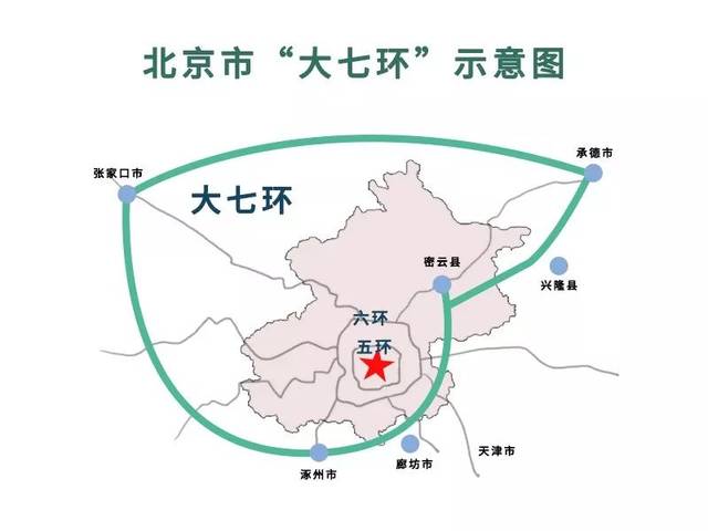 北京大七环地图高清版图片