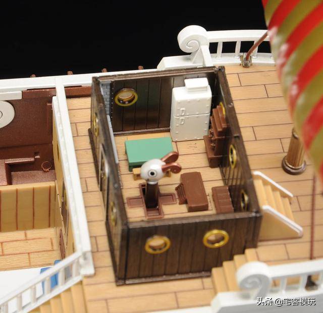 78官测:万代超合金 海贼王 动画20周年 黄金梅丽号