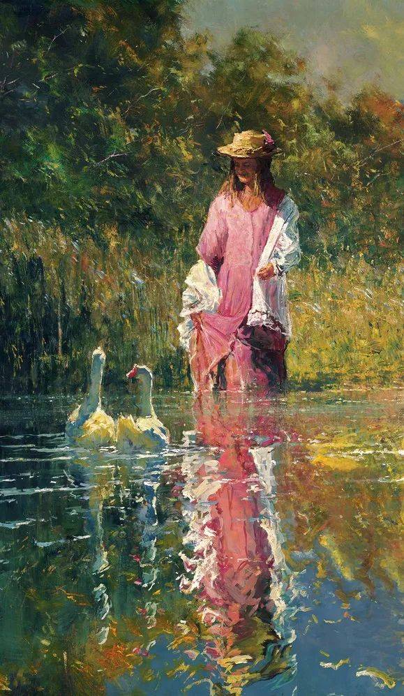 澳大利亚画家罗伯特·哈根油画作品赏析