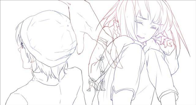 动漫海报的制作及上色教程,让你画出新海诚般的海报