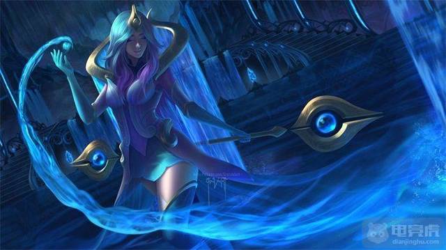 大神自制大元素使拉克丝各元素原画