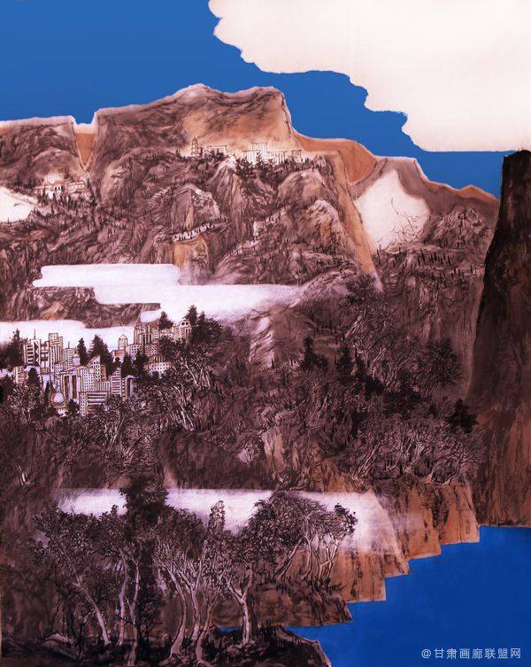 路永仁 山水画作品