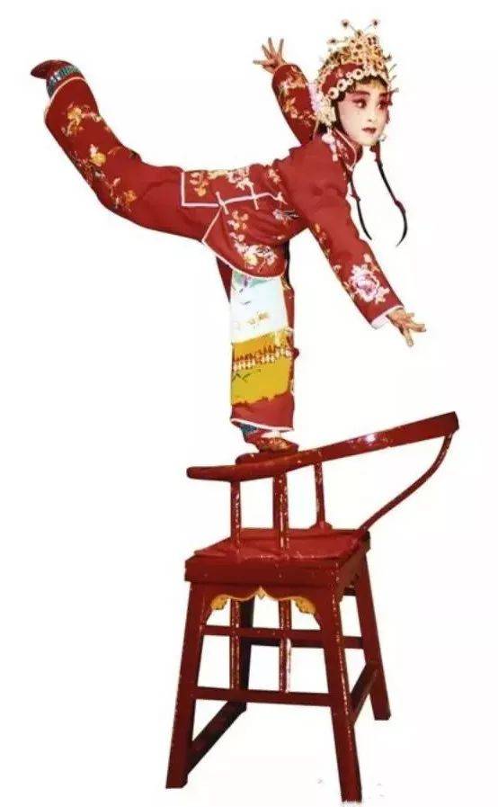 备!道!具!表演"跷功"的其实这是秦腔旦角演员不对!