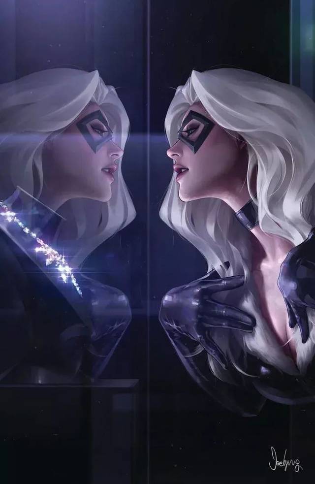 2,然后有猫女的话,最好再来张黑猫~那么我们来看jeehyung lee为