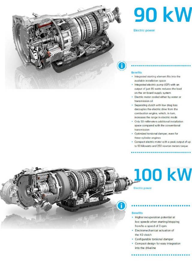 咖啡法案的终结者 采埃孚推第四代混动8at变速箱
