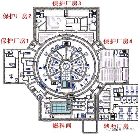 核电站平面图图片