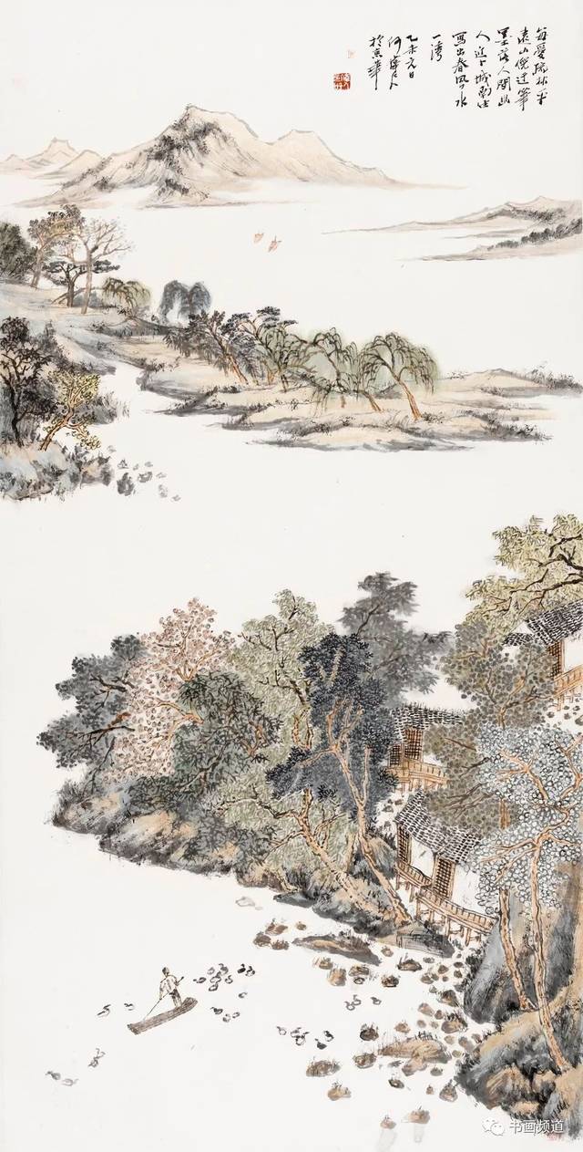 招生| 何纬仁《新古典山水画》的临摹与创作导师工作室招生启事