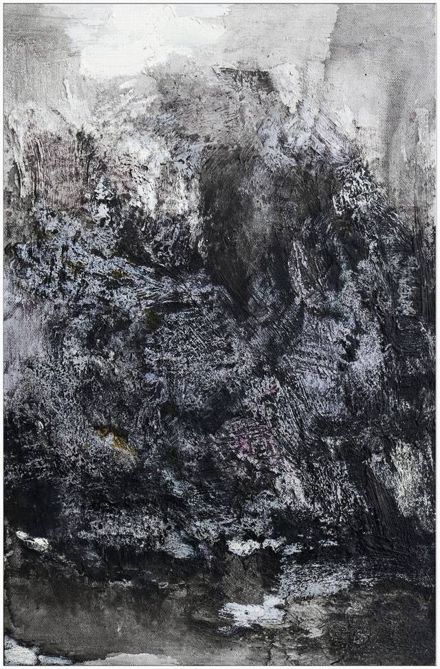 绵亘在心中的高度||著名画家李谟中油画作品欣赏