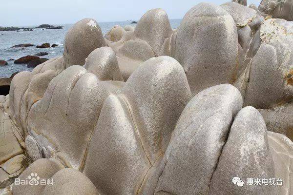 风物惠来县靖海镇客鸟尾石笋奇观