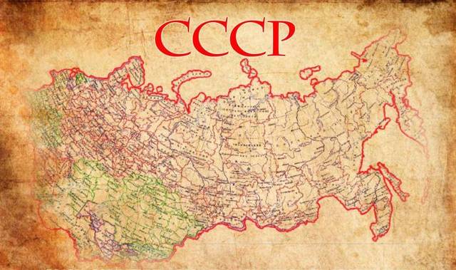 以前苏联地图图片