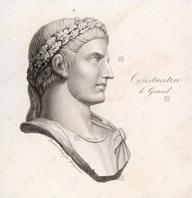 君士坦丁大帝画像图片