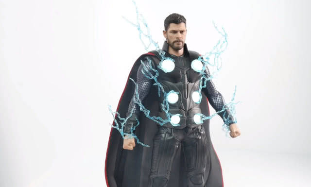 这才是真正的雷神,全身冒光的样子!网友:妈妈我要