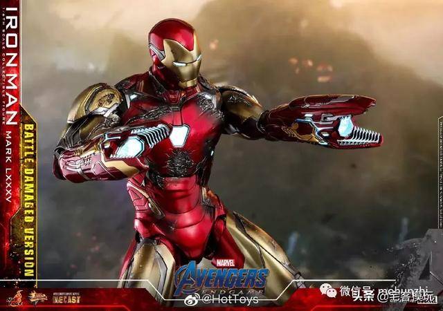 模玩资讯:hot toys 钢铁侠马克85(战损版)