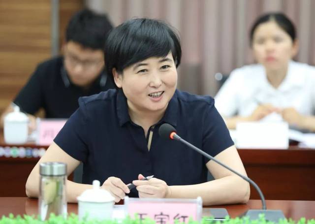 于娟侠讲话 王宝红代表渭南市委,市政府向李家俊一行的到来表示欢迎.